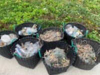 รูปภาพของ กระถางจากขยะพลาสติกชายทะเล ขนาด 8นิ้ว -Ocean Plastic Waste Plant Pots