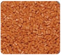 รูปภาพของ เม็ดพลาสติกรีไซเคิล คุณภาพสูง PP - Injection Grade - Orange