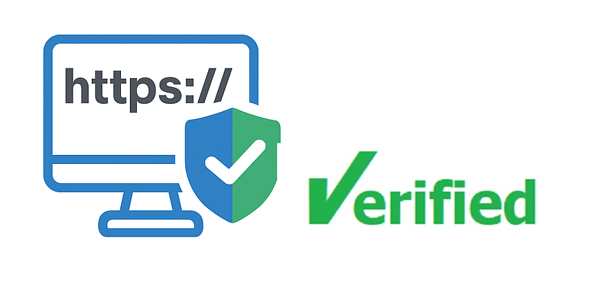 ความปลอดภัยข้อมูลบนอินเตอร์เน็ตด้วย HTTPS และรองรับการใช้งานบนทุกอุปกรณ์ รวมถึง "Verified Mark" เพื่อเพิ่มความน่าเชื่อถือ